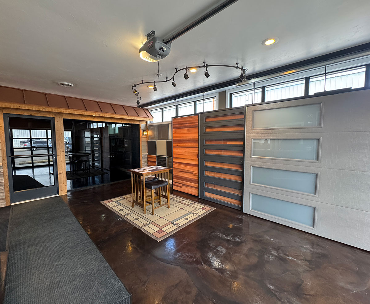 showroom garage doors