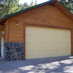 remodeled home, garage doors